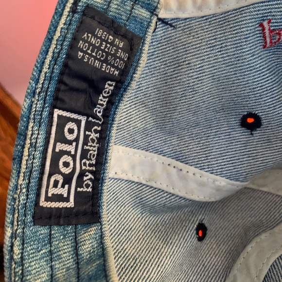 Ralph Lauren Vintage Denim Hat - Picture 6 of 6